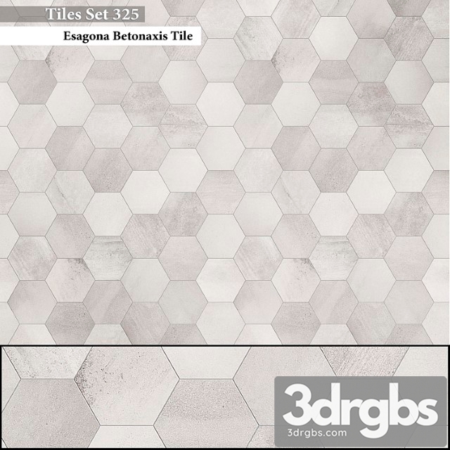 Tiles set 325 3dsmax Download - thumbnail 1