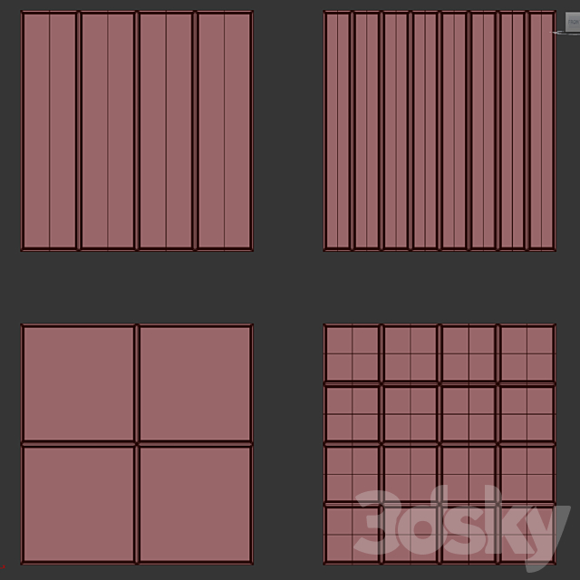 Tiles WOW Raster 3DS Max Model - thumbnail 5