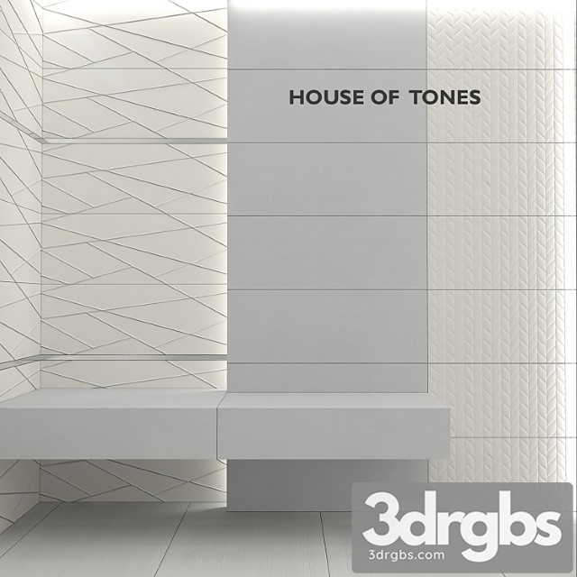 Tubadzin house of tones 3dsmax Download - thumbnail 1