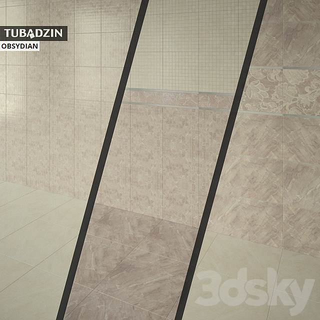 TUBADZIN OBSYDIAN 3DSMax File - thumbnail 1