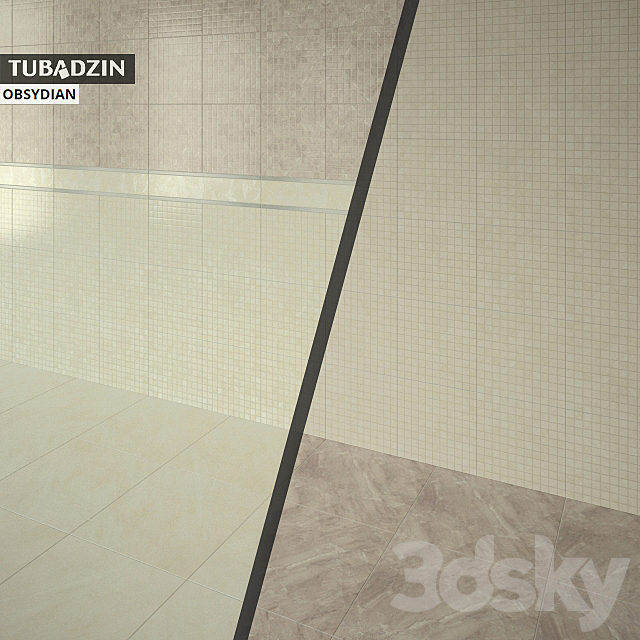 TUBADZIN OBSYDIAN 3DSMax File - thumbnail 3