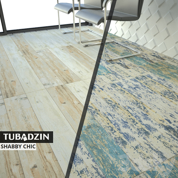 TUBADZIN SHABBY CHIC 3DS Max - thumbnail 1