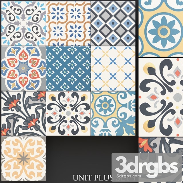 Tubadzin unit plus set 1 3dsmax Download - thumbnail 1