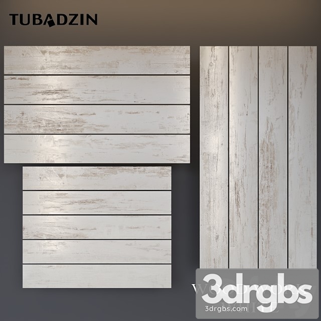 Tubadzin wood work white - thumbnail 1