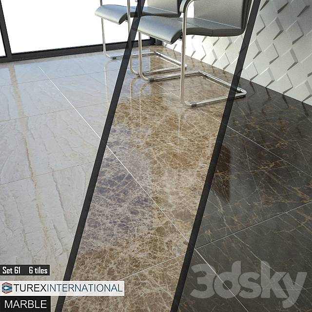 TUREX INTERNATIONAL Marble Tiles Set 61 3DSMax File - thumbnail 1