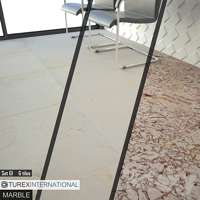 TUREX INTERNATIONAL Marble Tiles Set 61 3DSMax File - thumbnail 2