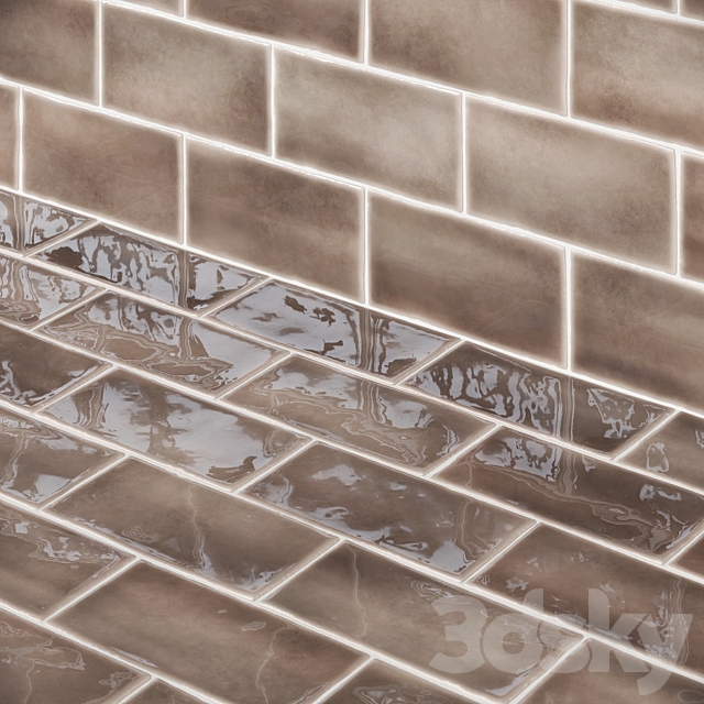 Wall ceramic tile 3DSMax File - thumbnail 3