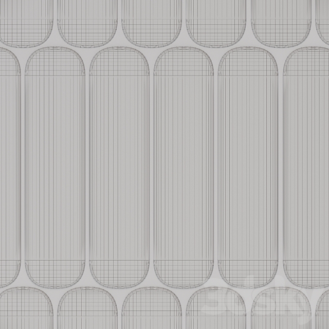 Wall tile WOW Grace O 3DS Max Model - thumbnail 3