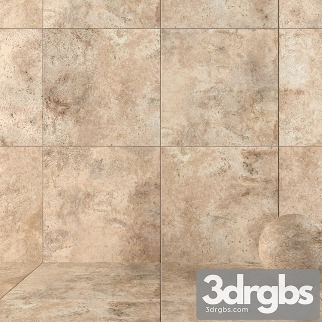 Wall Tiles 347 Aix Beige 1 3dsmax Download - thumbnail 1