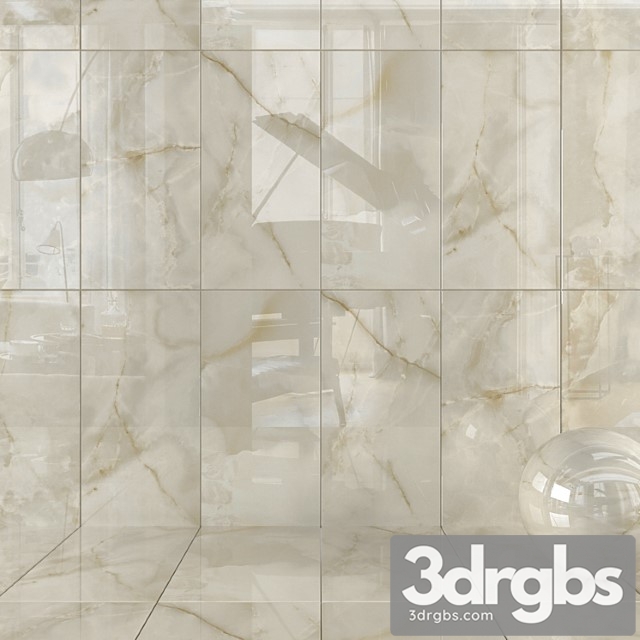 Wall tiles 394 onyx 3dsmax Download - thumbnail 1