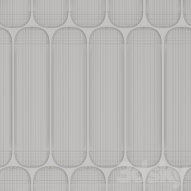 Wall tiles WOW Grace 3DS Max Model - thumbnail 5