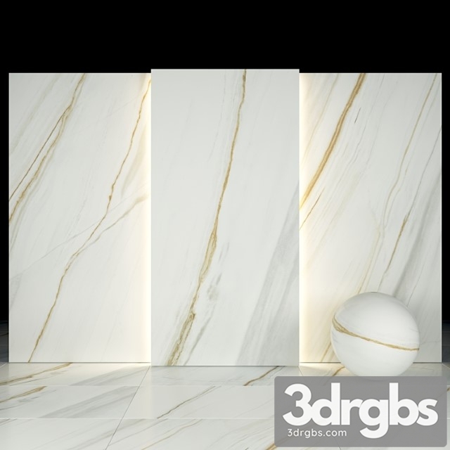 White Pentelicus Marble 3dsmax Download - thumbnail 1