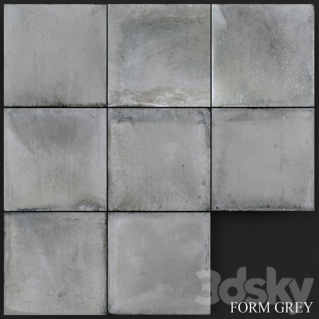 Yurtbay Seramik Form Grey 3DSMax File - thumbnail 1