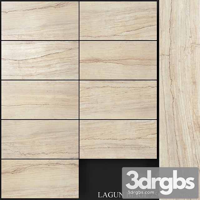 Yurtbay Seramik Lagun Beige 250×500 Set 1 3dsmax Download - thumbnail 1