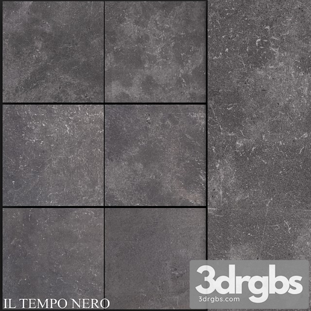 Zeus ceramica il tempo nero 3dsmax Download - thumbnail 1