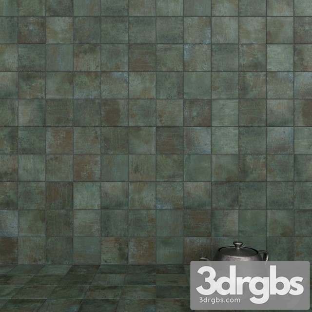 Zyx by colorker amazonia emerald tile set - thumbnail 1