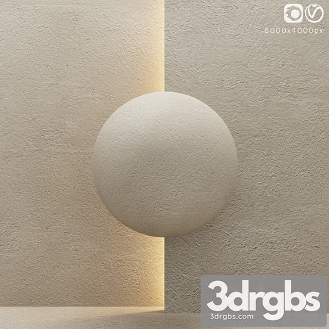 Beige stucco texture 2 - thumbnail 1