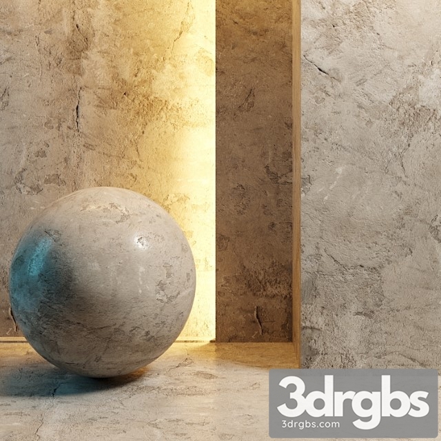 Grunge Wall 3dsmax Download - thumbnail 1