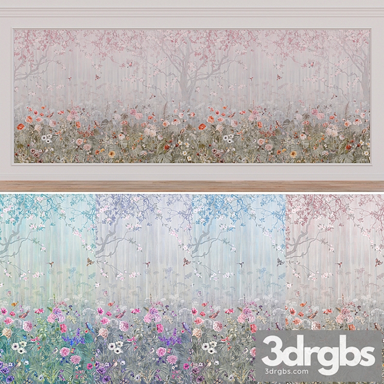 Wall Covering wp42 3dsmax Download - thumbnail 1