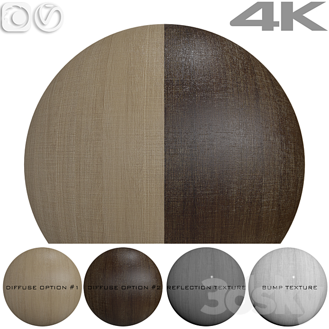 4K Seamless texture – Bamboo 3ds Max - thumbnail 1