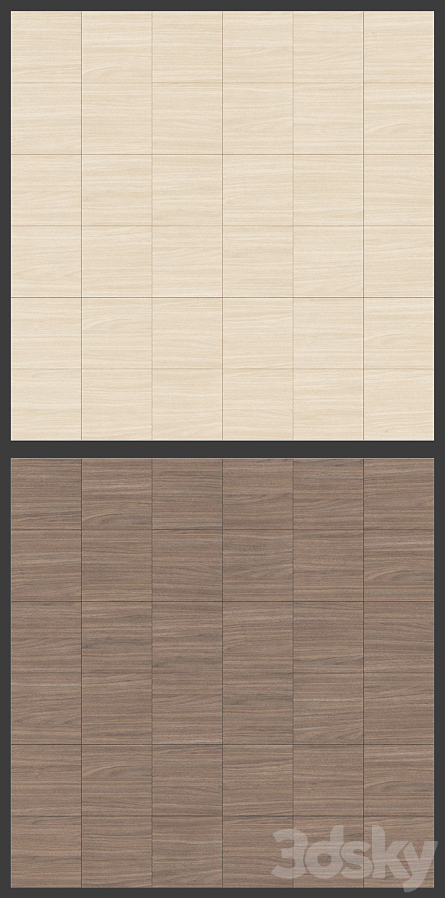 Acoustic decorative panels 4 kinds set 021 3DS Max Model - thumbnail 2