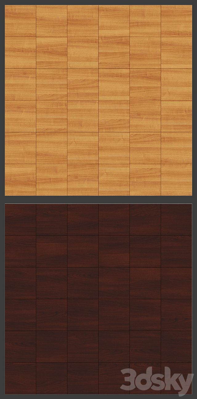 Acoustic decorative panels 4 kinds set 021 3DS Max Model - thumbnail 3