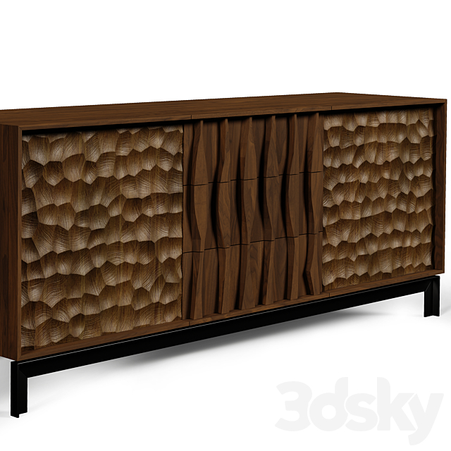 Art Wood 04 (Seamless) 3DS Max Model - thumbnail 3