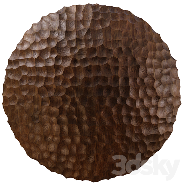 Art Wood 04 (Seamless) 3DS Max Model - thumbnail 5