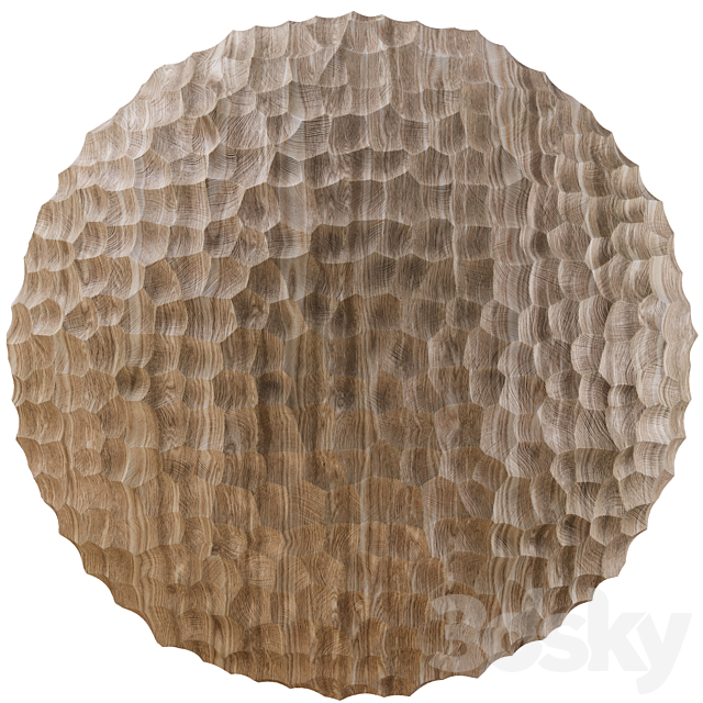 Art Wood 04 (Seamless) 3DS Max Model - thumbnail 6