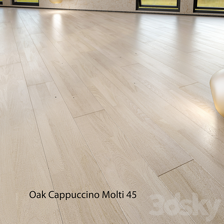 Barlinek Floorboard – Decor Line – Oak Cappuccino Molti 3DS Max - thumbnail 1