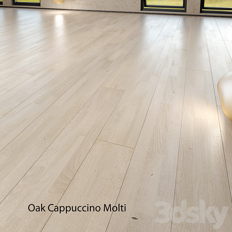 Barlinek Floorboard – Decor Line – Oak Cappuccino Molti 3DS Max - thumbnail 2