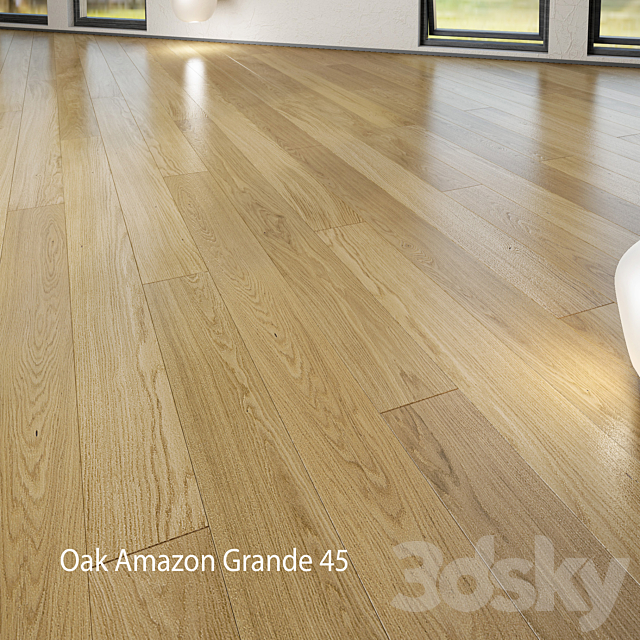 Barlinek Floorboard – Pure Line – Oak Amazon Grande 3ds Max - thumbnail 2