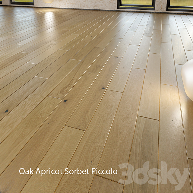 Barlinek Floorboard – Pure Line – Oak Apricot Sorbet Piccolo 3ds Max - thumbnail 2