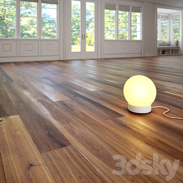 Bruges wooden floor by DuChateau 3DSMax File - thumbnail 2