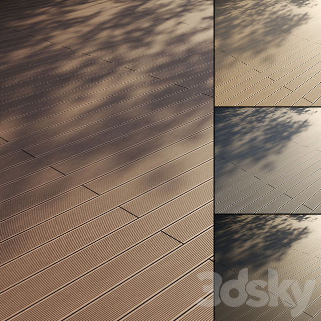 Decking Type 1 3ds Max - thumbnail 1