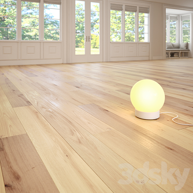 Dune wooden floor by DuChateau 3ds Max - thumbnail 2