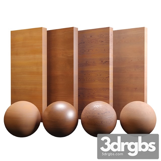 Fine Teak Wood Varnished 3dsmax Download - thumbnail 1