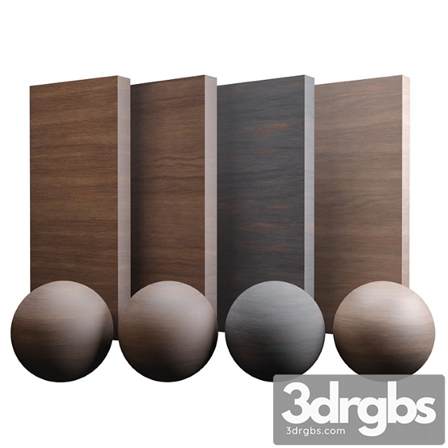 Fine Walnut Wood Varnished 3dsmax Download - thumbnail 1