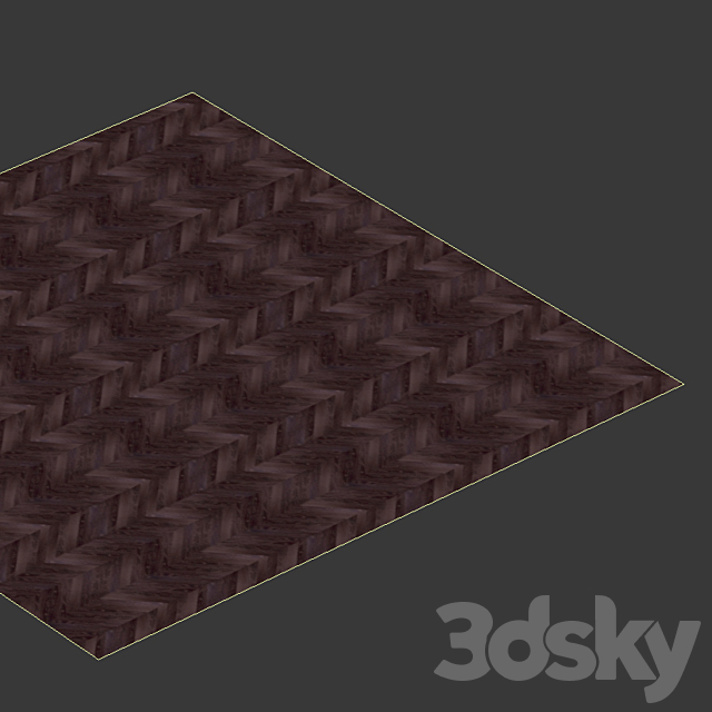 French parquet tree Tavolini Floors (Tavolini) Oak Etna 3DS Max Model - thumbnail 4