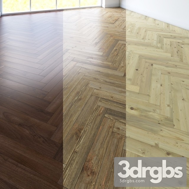 Herringbone Wood Floor 1 3dsmax Download - thumbnail 1