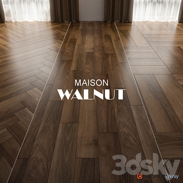 ITALON Maison walnut 3DSMax File - thumbnail 1