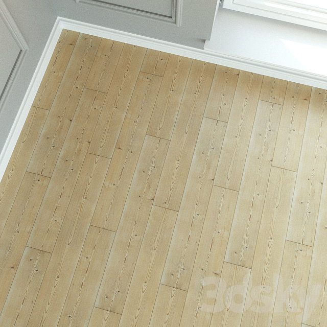 Laminate. Parquet. Natural wood. 112 3DS Max Model - thumbnail 3