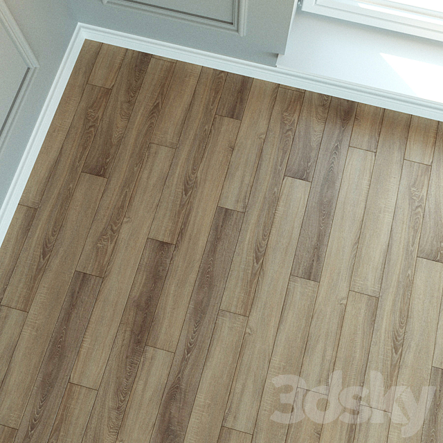 Laminate. Parquet. Natural wood. 26th 3ds Max - thumbnail 2