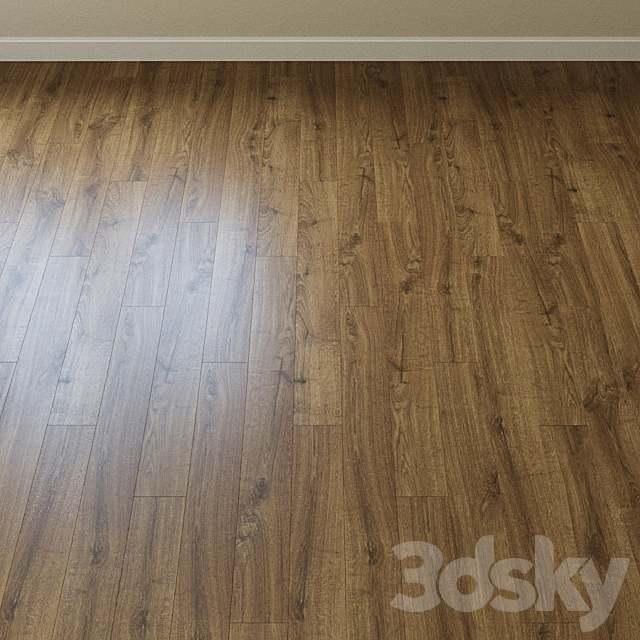 Laminate Pergo OAK PLAT BROWN 3ds Max - thumbnail 2