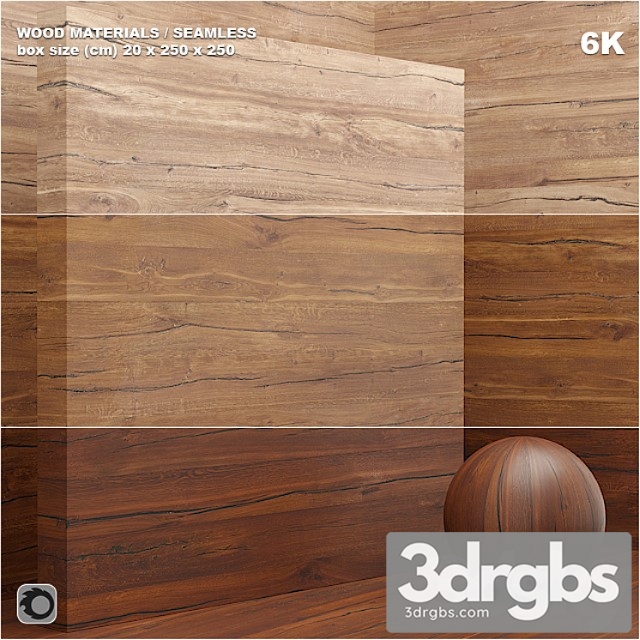 Material Derevo Shpon Sleb Besshovnyi Set 27 3dsmax Download - thumbnail 1