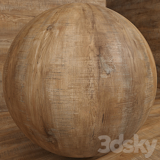 Material wood _ maple old (seamless) – set 78 3DS Max Model - thumbnail 2