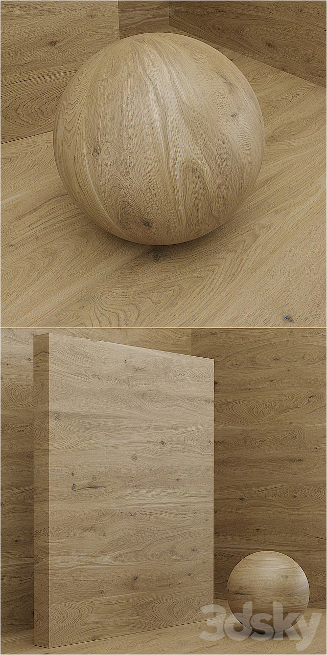 Material wood _ veneer (seamless) – set 17 3ds Max - thumbnail 2