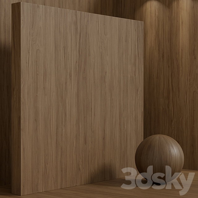 Material wood (seamless) apple tree – set 127 3DS Max Model - thumbnail 3