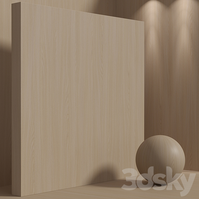 Material wood (seamless) ash – set 150 3DS Max Model - thumbnail 2