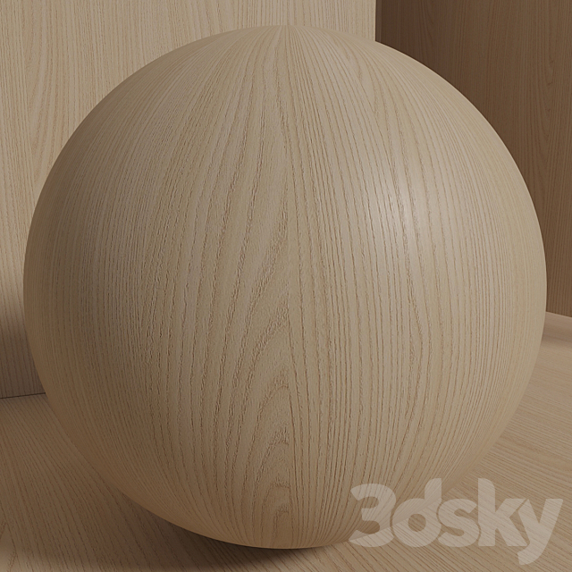 Material wood (seamless) ash – set 150 3DS Max Model - thumbnail 3